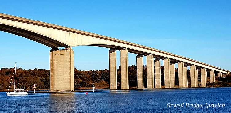 Orwell Bridge, Ipswich